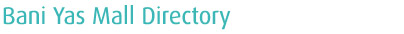Bani Yas Mall Directory